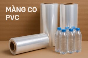 Cuộn màng co PVC trong suốt chất lượng cao
